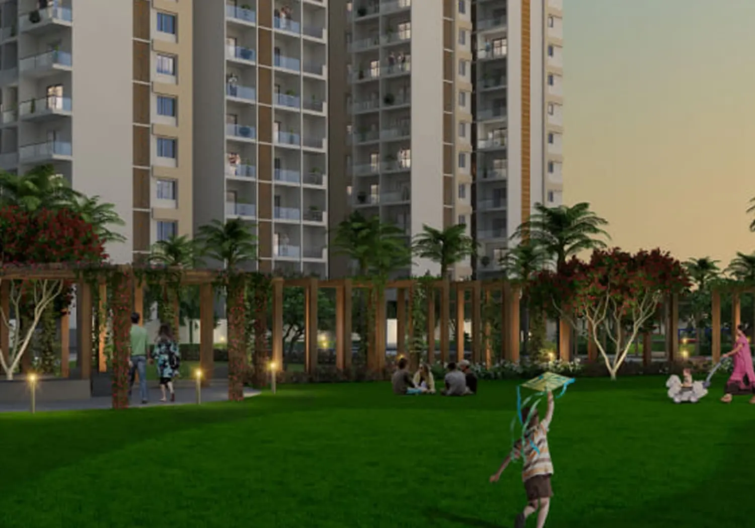 Landscaped Garden